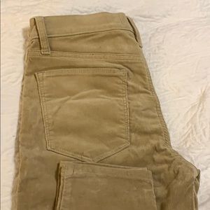 Gap - Khaki Corduroy Super Skinny - never worn!
